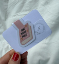"One More Page" Magnetic Bookmark | Cute Bookish Page Marker & Reader Gift