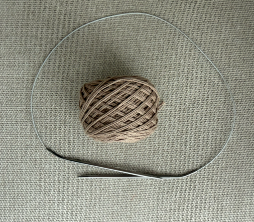 Beginner Knitting Kit – Yarn, Circular Needles, Pattern, Stickers (DIY Craft Box)