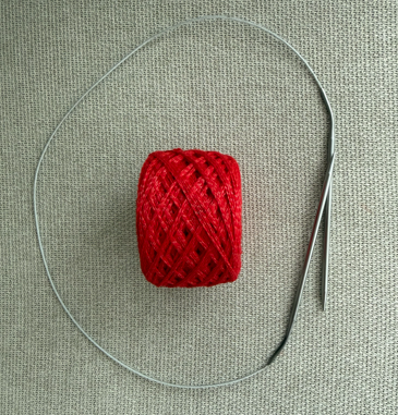 Beginner Knitting Kit – Yarn, Circular Needles, Pattern, Stickers (DIY Craft Box)