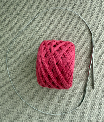 Beginner Knitting Kit – Yarn, Circular Needles, Pattern, Stickers (DIY Craft Box)