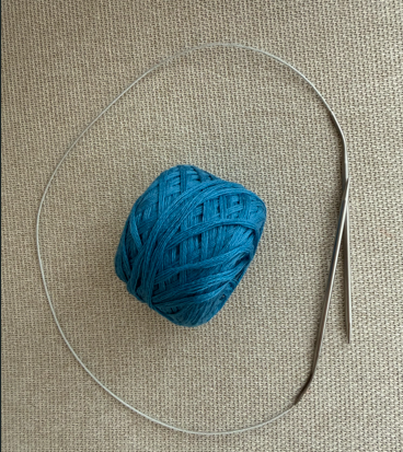 Beginner Knitting Kit – Yarn, Circular Needles, Pattern, Stickers (DIY Craft Box)