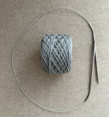Beginner Knitting Kit – Yarn, Circular Needles, Pattern, Stickers (DIY Craft Box)